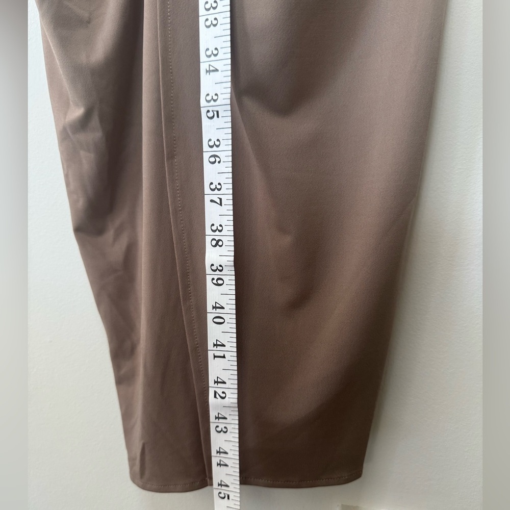 Self-Portrait One-Shoulder Ruched Midi Dress – Size 6 - Picture 14 of 17